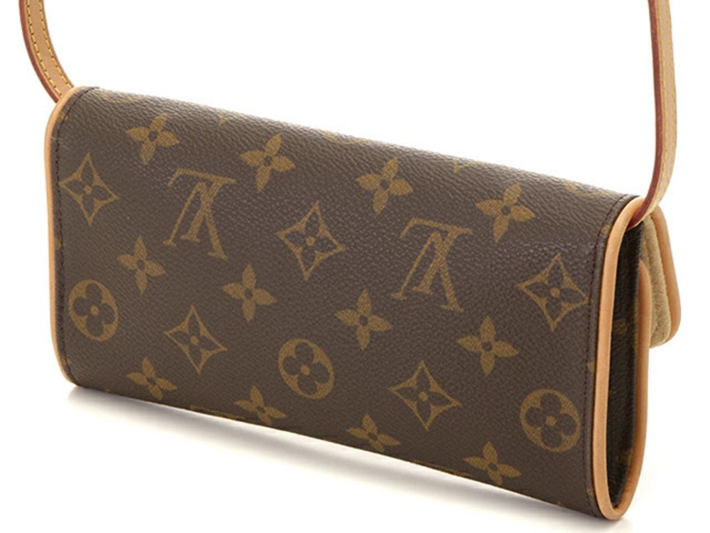 Louis Vuitton Bag Twin Monogram Shoulder Pochette Brown